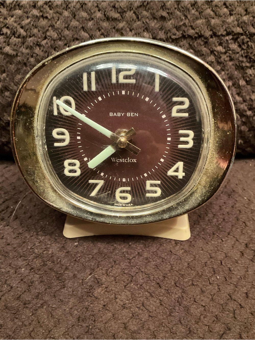 Vintage 1960s Rare working Baby Ben Vintage Clock